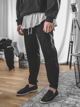 Load image into Gallery viewer, Snap Sweatpants - Black
